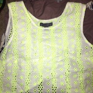 Kendall and Kylie yellow crop top